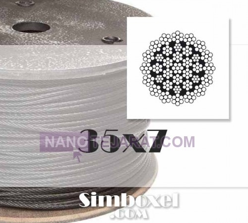 35X7 non-rotating wire rope